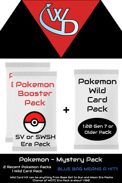 Pokemon - WD Mystery Pack - BASE SET, JUNGLE, FOSSIL, ETC?!!