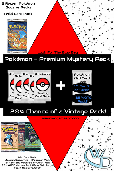 Pokémon - Premium Mystery Pack - BASE SET, JUNGLE, FOSSIL, OR NEO PACK?!!?
